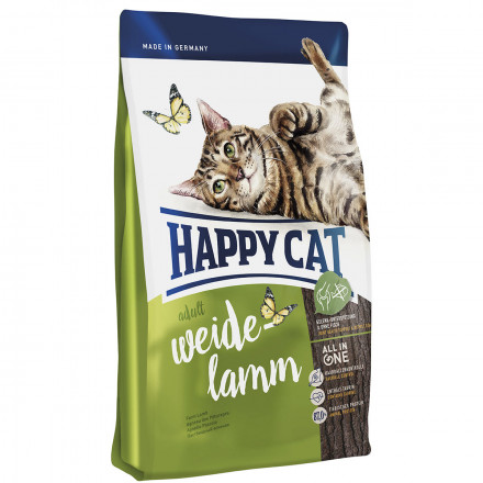 Happy Cat Fit&amp;Well Adult сухой корм для взрослых кошек с ягненком - 300 г
