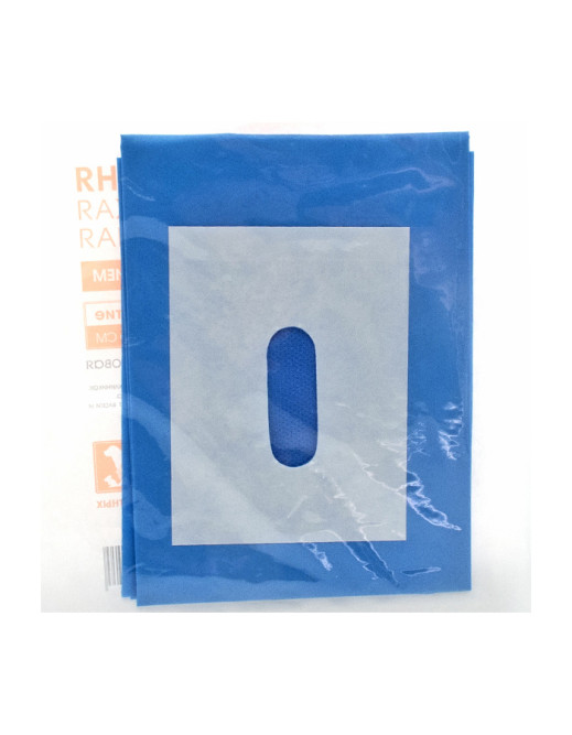 Neoterica Vetpro простыня одноразовая хирургическая операционная, 32х44 см с отверстием 5х14 см