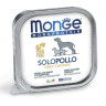 Изображение товара Monge Dog Monoprotein Solo влажный корм для взрослых собак c курицей в ламистере 150 г (24 шт в уп)
