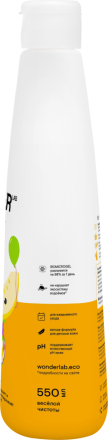 WONDER LAB детский экогель для душа 2в1, озорная дыня - 550 мл