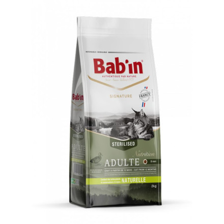 Babin Signature Chat Adulte Canard сухой корм для кошек всех пород с уткой - 2 кг