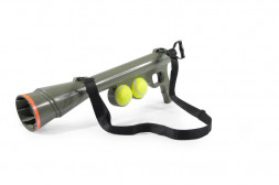 Camon игрушка для собак базука пластиковая с теннисными шарами