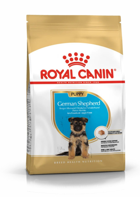 Royal Canin German Shepherd Puppy сухой корм для щенков породы немецкая овчарка до 15 месяцев - 3 кг