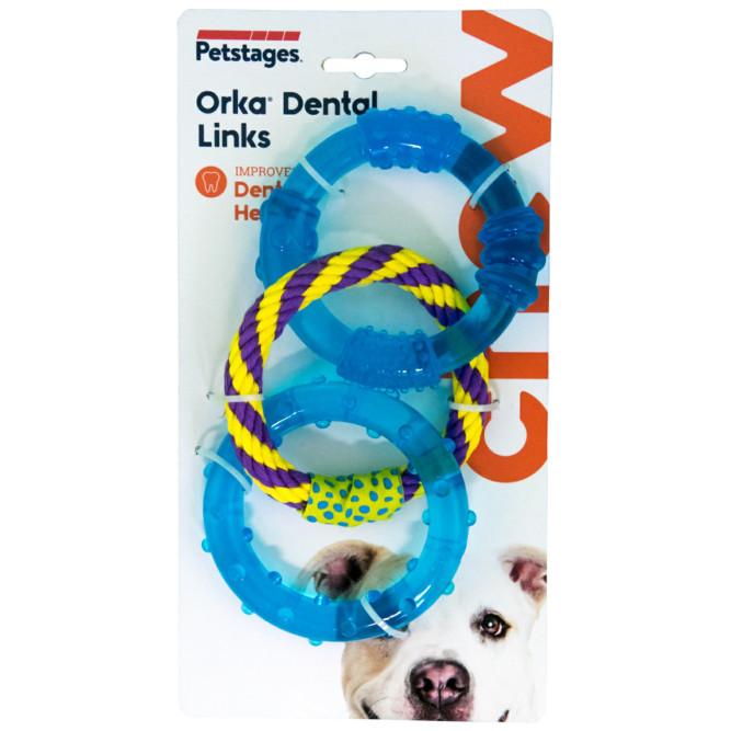 Petstages игрушка для собак "ОРКА 3 кольца", 23 см