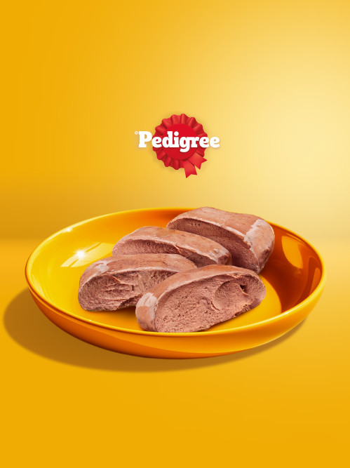 Pedigree влажный корм для взрослых собак миниатюрных пород паштет с говядиной, в паучах - 80 г х 28 шт