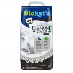 Biokat’s Diamond Care Classic наполнитель комкующийся с активированным углем - 8 л