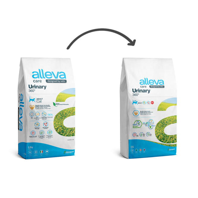 Alleva Care Cat Adult Urinary 360 сухой диетический корм для взрослых кошек при заболевании мочевыводящих путей (струвиты) - 5 кг