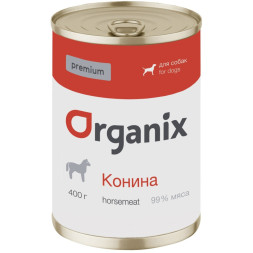 Organiх консервы для собак с кониной 99% - 400 г х 6 шт