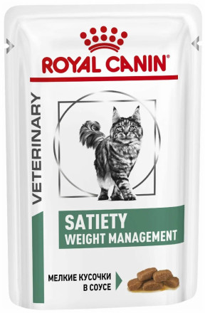 Royal Canin Satiety Weight Management для взрослых кошек при ожирении в паучах - 85 г