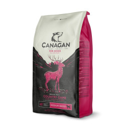 Canagan GF Country Game сухой корм для собак всех пород с уткой, олениной и кроликом - 2 кг