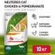 Farmina N&D Prime Cat Chicken & Pomegranate Neutered сухой беззерновой корм для взрослых стерилизованных кошек с курицей и гранатом - 10 кг