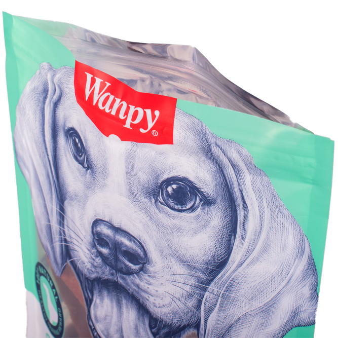 Лакомство Wanpy Dog для собак соломка из мяса ягненка 100 г