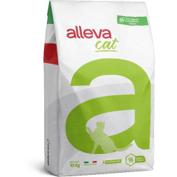 Alleva Care Cat Adult Hypoallergenic Low Grain сухой диетический гипоаллергенный корм для взрослых кошек для снижения пищевой непереносимости - 10 кг