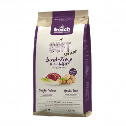 Полувлажный корм Bosch Soft Senior для пожилых собак с козлятиной и картофелем - 1 кг