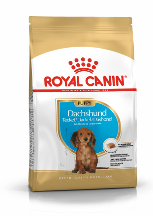 Royal Canin Dachshund Puppy полнорационный корм с птицей для щенков породы такса в возрасте до 10 месяцев - 1,5 кг
