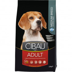 Farmina Cibau Adult Medium сухой корм для собак средних пород - 2,5 кг