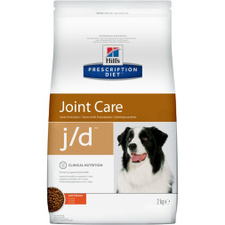 Hills Prescription Diet j/d Joint Care сухой диетический корм для собак для поддержания здоровья суставов с курицей - 2 кг