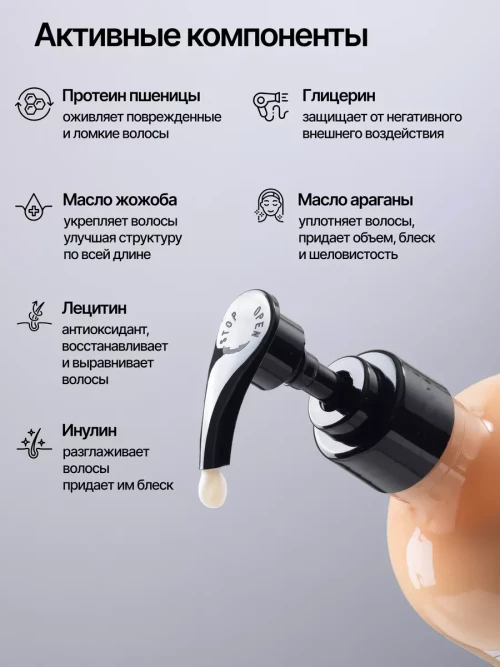 Retrieve Black Vanilla кондиционер для волос профессиональный восстановление и укрепление - 500 мл