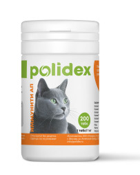 Polidex Immunity Up кормовая добавка для укрепления иммунитета для кошек - 200 табл.