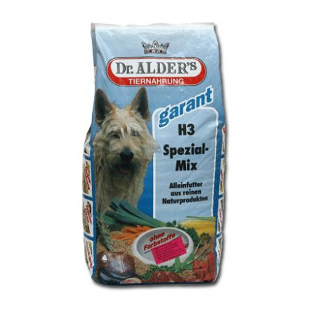 Dr. Alders Н3 Special Mix для взрослых собак с нормальной активностью, мясная смесь 15 кг