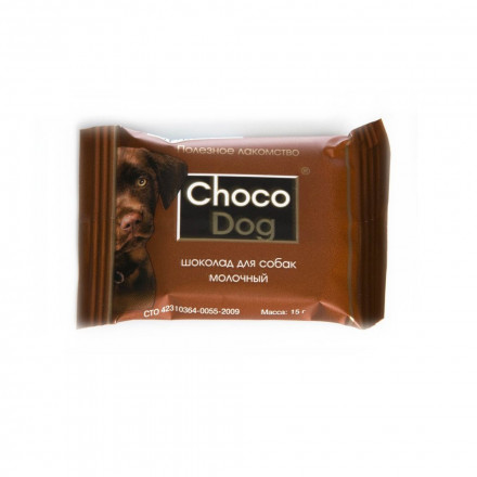 Veda Choco Dog лакомство для собак шоколад молочный - 15 г