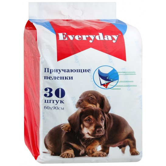 Everyday впитывающие пеленки для животных гелевые, 60х90 см - 30 шт