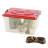 BAMA PET SIM BOX контейнер для хранения корма, 18 л, 40x30x22 см, прозрачный
