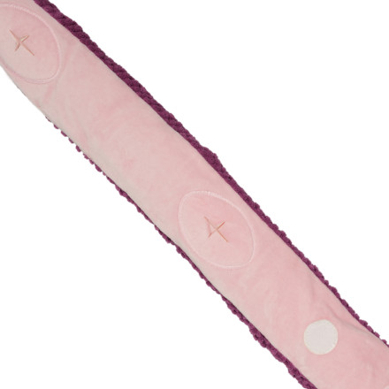 Mr.Kranch игрушка для собак Змейка с карманами под лакомство, 96 см, бордовая