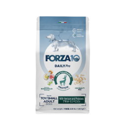 Forza10 DAILYPro Dog Adult Mini сухой монобелковый корм для взрослых собак мелких пород с олениной и картофелем - 1,5 кг