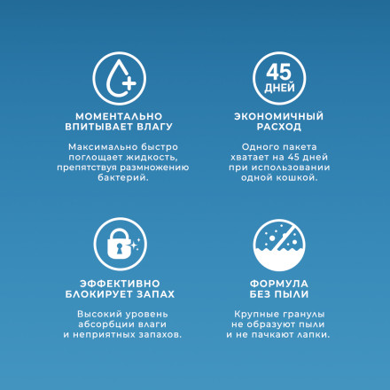 Fresh Comfort наполнитель силикагелевый впитывающий для кошачьего туалета - 5 л