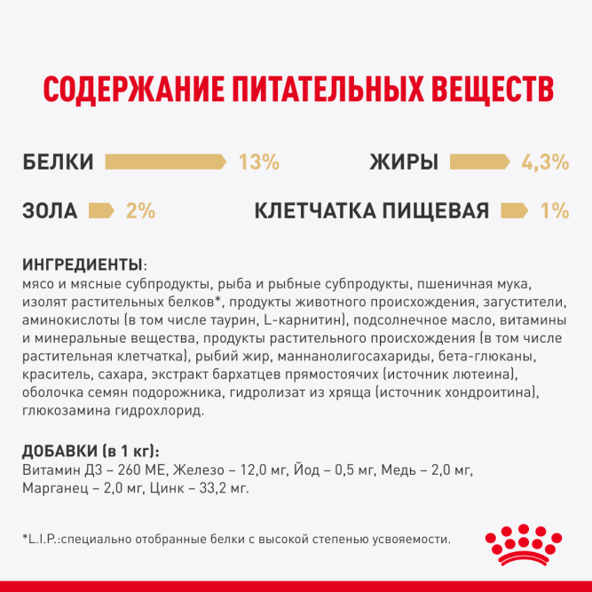 Royal Canin Maine Coon Kitten влажный корм для котят породы мейн-кун до 15 месяцев, в соусе, в паучах - 85 г х 28 шт