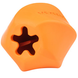 Mr.Kranch игрушка для собак Твистер, 11х11 см, оранжевая, с ароматом курицы