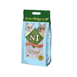 Наполнитель N1 Crystals силикагелевый для кошачьего туалета 3 л
