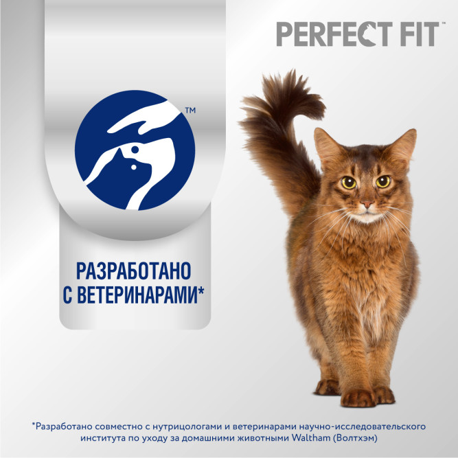 Perfect Fit In-home сухой корм для взрослых домашних кошек с курицей - 650 г