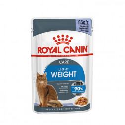 Royal Canin Light Weight Care влажный корм для взрослых кошек со склонностью к избыточному весу в кусочках в желе в паучах - 85 г