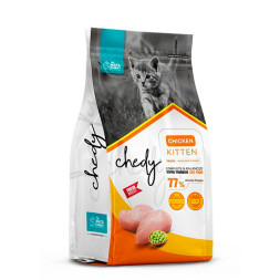 Chedy Kitten сухой корм для котят с курицей - 1,5 кг