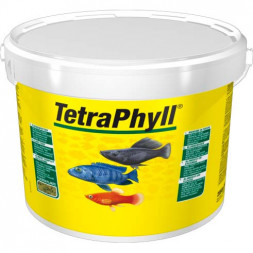 TetraPhyll корм для всех видов рыб растительные хлопья 10 л
