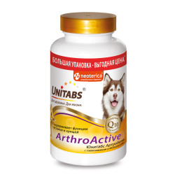 Unitabs ArthroАctive витамины с Q10 для собак - 200 табл.
