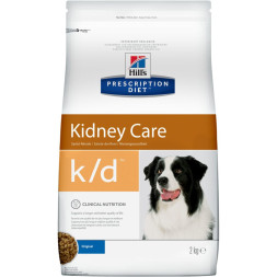 Hills Prescription Diet k/d Kidney Care сухой диетический корм для собак диета для поддержания здоровья почек - 2 кг