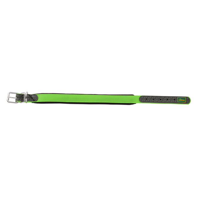 Hunter Convenience Comfort 35 oшейник для собак XS-S (22-30 см)/2 см, биотановый, мягкая горловина, яблочный зеленый