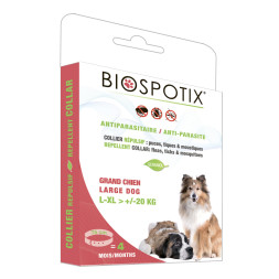 Biospotix Large dog collar ошейник от блох и клещей для собак крупных и гигантских пород 75 см