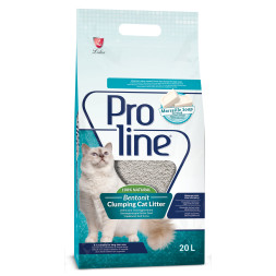 Proline комкующийся наполнитель для кошачьих туалетов, с ароматом марсельского мыла - 20 л (17 кг)