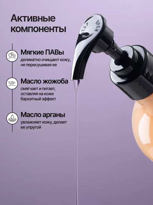 Retrieve Black Vanilla гель для душа парфюмированный универсальный - 500 мл