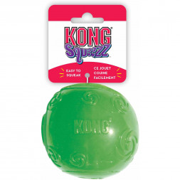 Игрушка-пищалка Kong &quot;Сквиз Мячик&quot; для собак, диаметр 6 см