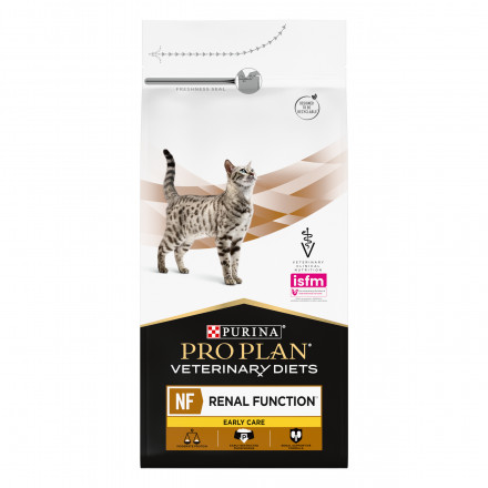PURINA PRO PLAN Veterinary Diets NF Renal Function Early care (Начальная стадия) сухой корм для взрослых кошек при хронической почечной недостаточности - 1,5 кг