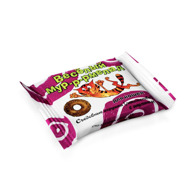 Veda лакомство для кошек съедобные игрушки с инулином "Веселый Мур-р-рмелад" - 6 г