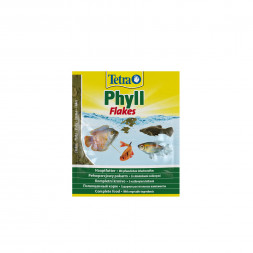Tetra Phyll корм для всех видов рыб растительные хлопья - 12 г (саше)