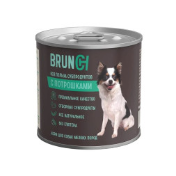 Brunch влажный корм для взрослых собак с потрошками в консервах - 240 г х 12 шт