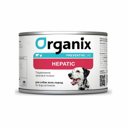 Organix Hepatic консервы для взрослых собак для поддержки здоровья печени - 240 г х 12 шт