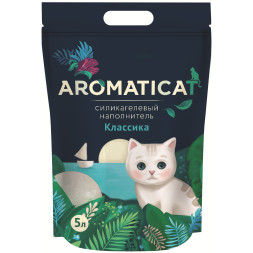 AromatiCat Классика силикагелевый наполнитель для кошачьего туалета - 5 л